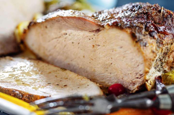 Roast Lamb Vire Normandie